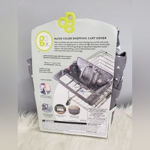 GO by Goldbug space watercolor shopping cart cover